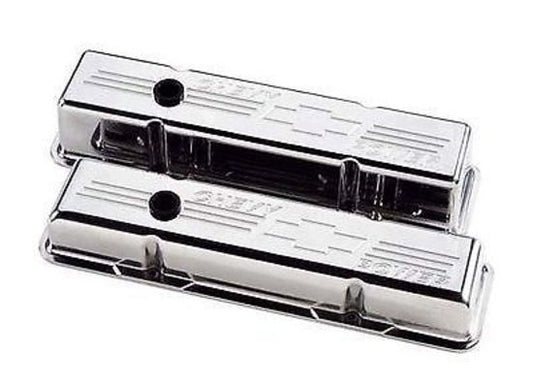 Billet Specialties BS95222 Chev SB Tall Polished Alloy Valve Covers