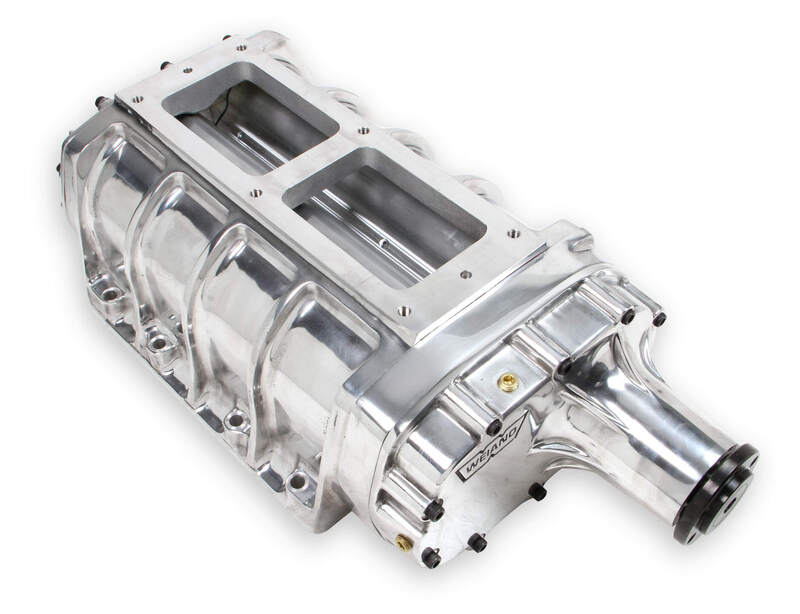 Holley HO7583P Supercharger System Roots 6-71 Series Polished 8 Percent Underdrive Chevy Big Block Kit