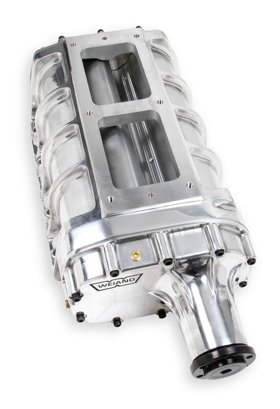 Holley HO7583P Supercharger System Roots 6-71 Series Polished 8 Percent Underdrive Chevy Big Block Kit