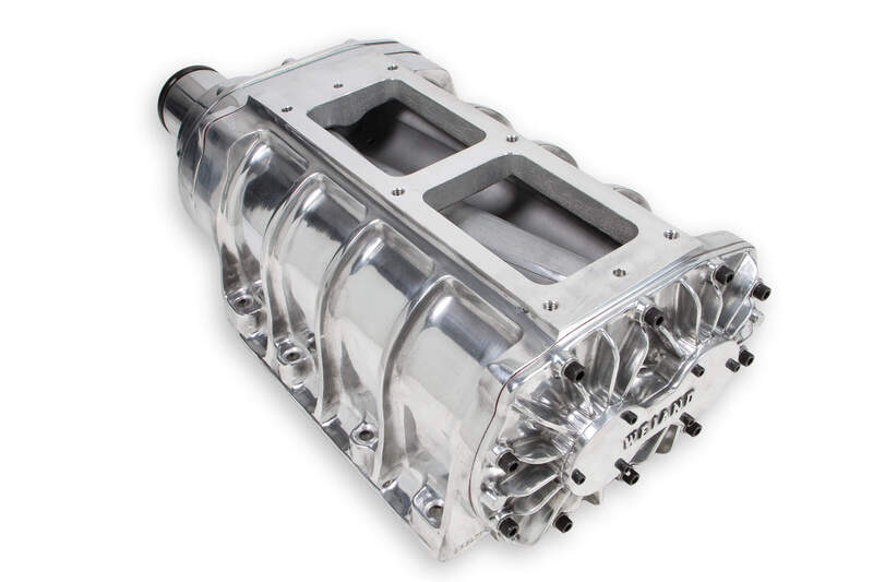 Holley HO7583P Supercharger System Roots 6-71 Series Polished 8 Percent Underdrive Chevy Big Block Kit