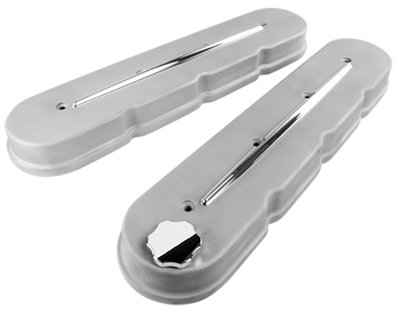 Billet Specialties BS95424RTF Ls Streamline Valve Covers