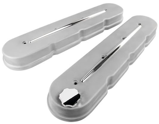 Billet Specialties BS95424RTF Ls Streamline Valve Covers