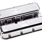 Billet Specialties BS96127 Chev BB Polished Alloy Tall Valve Covers Cross Flags