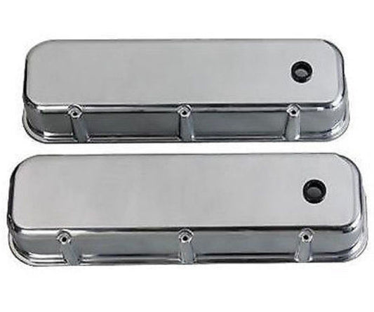 Billet Specialties BS96129 Tall Polished Aluminium Valve Covers Chev Big Block