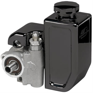 Billet Specialties BSBLK7793 Billet Power Steering Reservoir 250Ml Black
