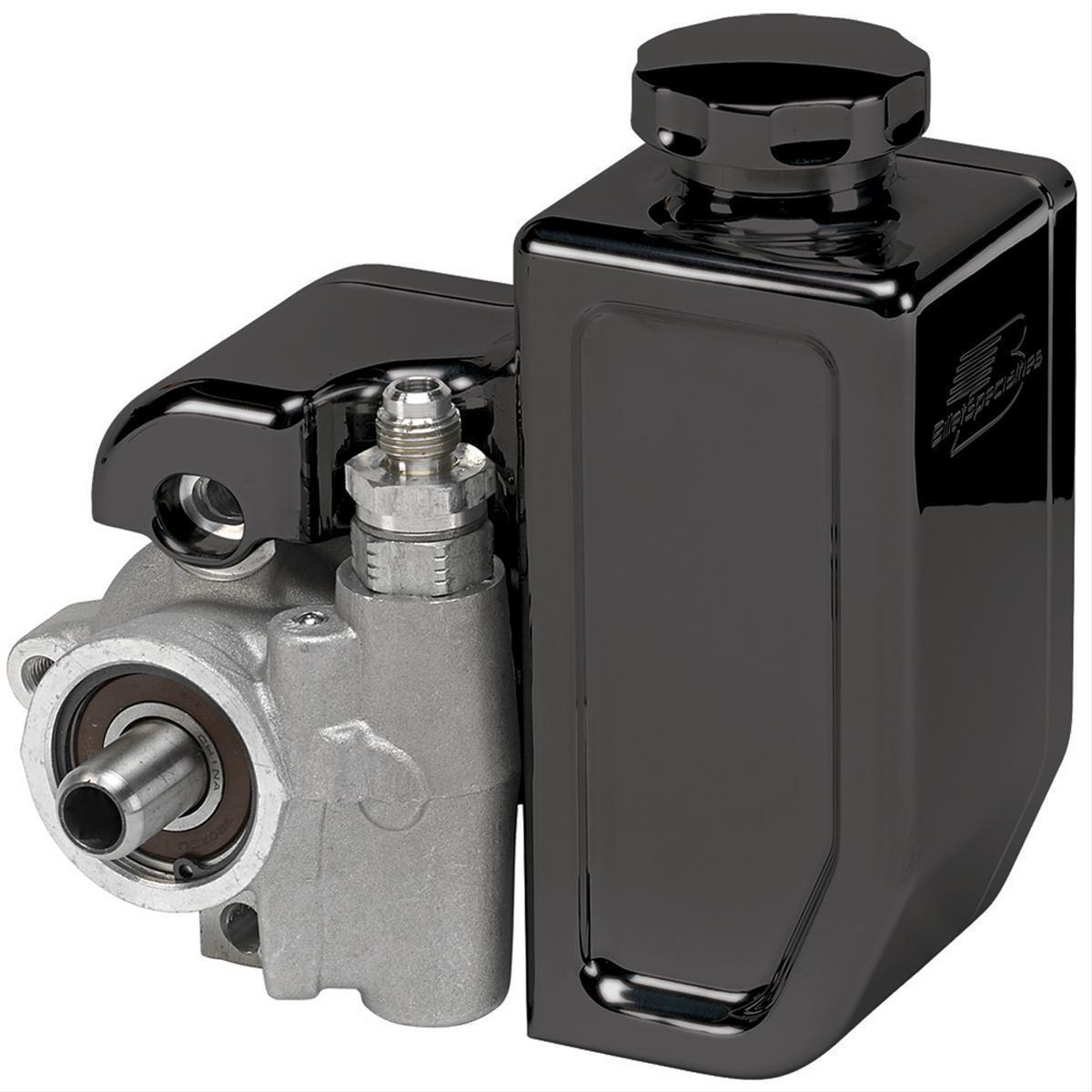 Billet Specialties BSBLK7793 Billet Power Steering Reservoir 250Ml Black