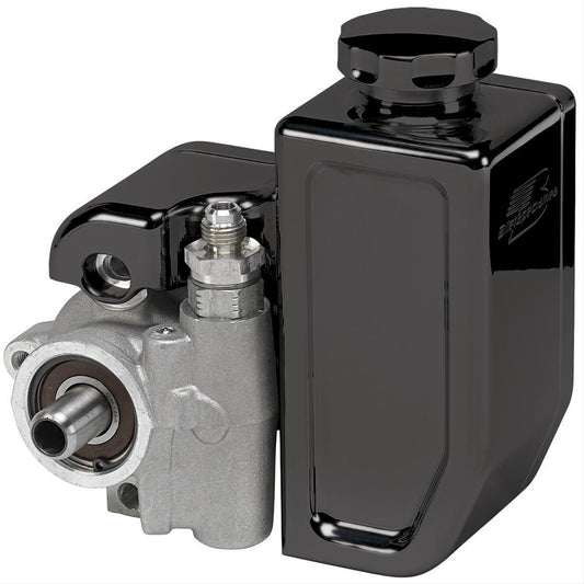 Billet Specialties BSBLK7793 Billet Power Steering Reservoir 250Ml Black