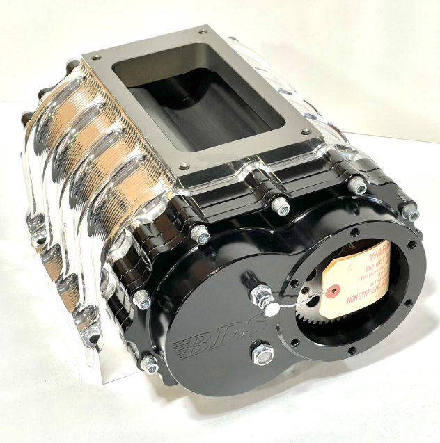 Blower Drive Service BL-4712-0002PB 471 Stage 2 Polished Case w/ Black Anodized Bearing Plates