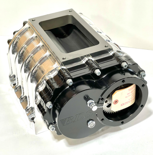 Blower Drive Service BL-4712-0002PB 471 Stage 2 Polished Case w/ Black Anodized Bearing Plates