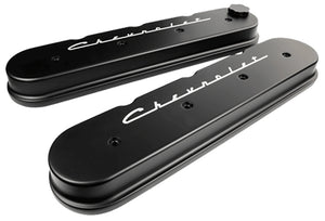 Billet Specialties BSBLK95423 Ls Chevrolet Script Black
