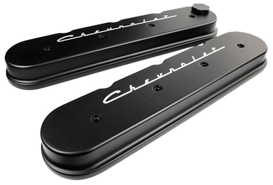Billet Specialties BSBLK95423 Ls Chevrolet Script Black
