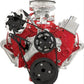 Billet Specialties BSBLKFM2110 Chev SB Serpentine Conversion Pulley Kit