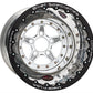 Billet Specialties BSCDB035106540 Comp 5 Double Beadlock Wheel 15" X 10" - Polished 5 X 4.5" Bolt Circle With 4.0" Backspace