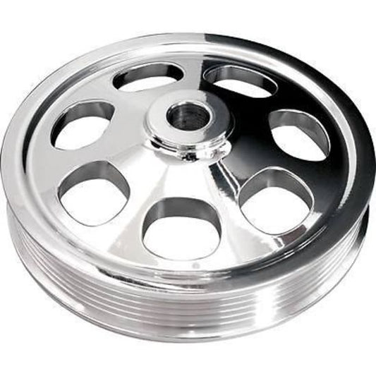 Billet Specialties BSFM1035PC Serpentine Power Steering Pulley suit Saginaw Pump