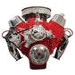 Billet Specialties BSFM2220PC Chev BB Serpentine Conv. Kit Mid Mount Alternator