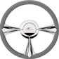 Billet Specialties BSP30092 Profile Series 14" Billet "Stiletto" Steering Wheel Half Wrap, Horn Button And Adapter Sold Separately