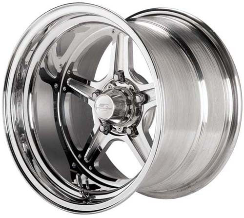 Billet Specialties BSRS035106145N Street Lite Wheel 15" X 10" 5 X 4.75" Bolt Circle With 4.5" Backspace