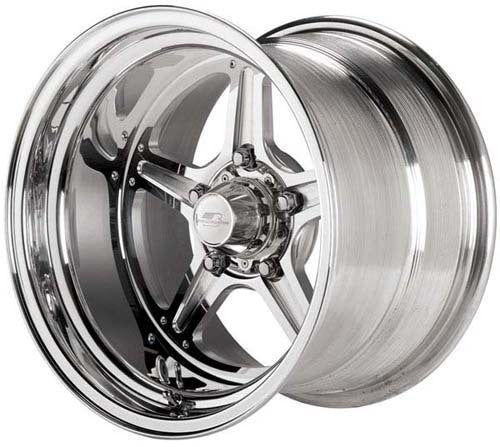 Billet Specialties BSRS035106535N Street Lite Wheel 15" X 10" 5 X 4.5" Bolt Circle With 3.5" Backspace