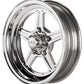 Billet Specialties BSRS035406116N Street Lite Wheel 15" X 4" 5 X 4.75" Bolt Circle With 1.62" Backspace