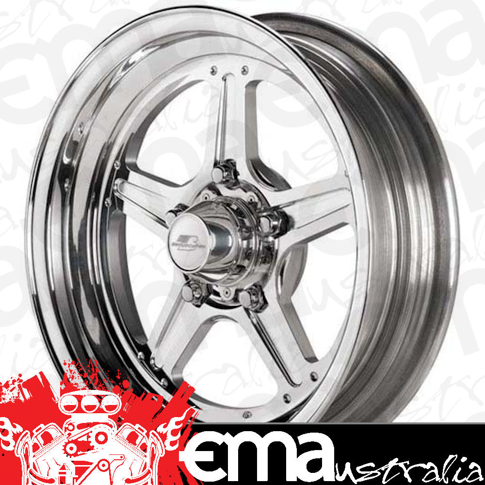 Billet Specialties BSRS035406116N Street Lite Wheel 15" X 4" 5 X 4.75" Bolt Circle With 1.62" Backspace