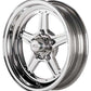 Billet Specialties BSRS035406122N 15" X 4" Street Lite Wheel 2.25" Backspace