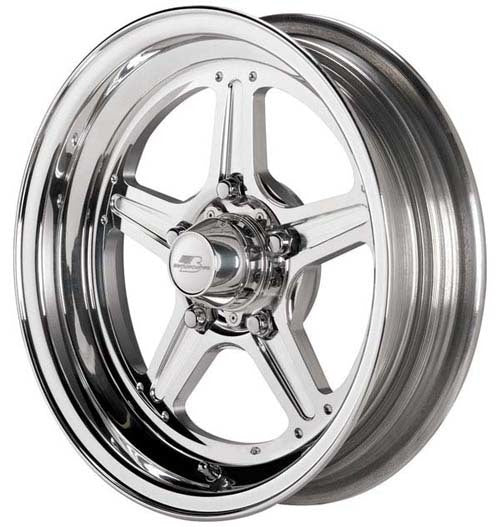 Billet Specialties BSRS035406122N 15" X 4" Street Lite Wheel 2.25" Backspace