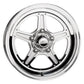 Billet Specialties BSRS035406522N Street Lite Wheel 15X4" 2.25" B/Space 1 Wheel