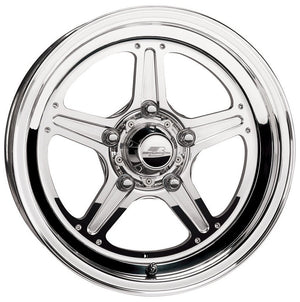 Billet Specialties BSRS037116535N Street Lite Wheel 17" X 11" - Polished 5 X 4.5" Bolt Circle With 3.5" Backspace