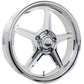 Billet Specialties BSRSF037456120N Street Lite Wheel 17" X 4.5" - Polished 5 X 4.75" Bolt Circle With 2" Backspace