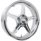 Billet Specialties BSRSF037456120N Street Lite Wheel 17" X 4.5" - Polished 5 X 4.75" Bolt Circle With 2" Backspace