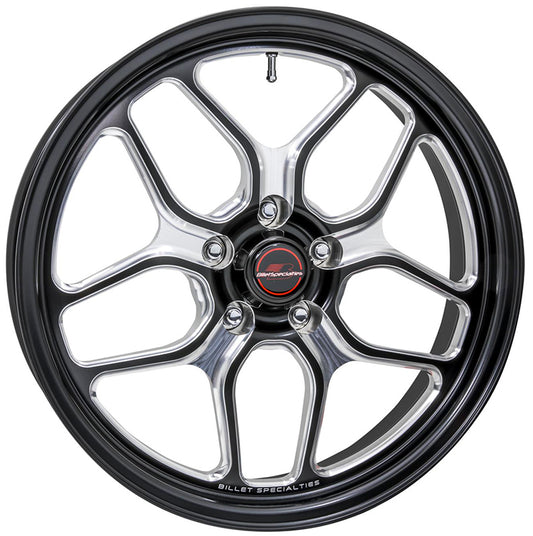 Billet Specialties BSRSFB28506521N Win Lite Wheel 18" X 5" - Black 5 X 4.5" Bolt Circle With 2.125" Backspace