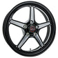 Billet Specialties BSRSFB37456120N Street Lite Wheel 17" X 4.5" - Black 5 X 4.75" Bolt Circle With 2" Backspace