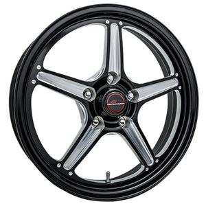 Billet Specialties BSRSFB37456120N Street Lite Wheel 17" X 4.5" - Black 5 X 4.75" Bolt Circle With 2" Backspace