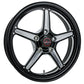 Billet Specialties BSRSFB37456120N Street Lite Wheel 17" X 4.5" - Black 5 X 4.75" Bolt Circle With 2" Backspace