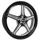 Billet Specialties BSRSFB37456527N Street Lite Wheel 17" X 4.5" - Black 5 X 4.5" Bolt Circle With 2.75" Backspace