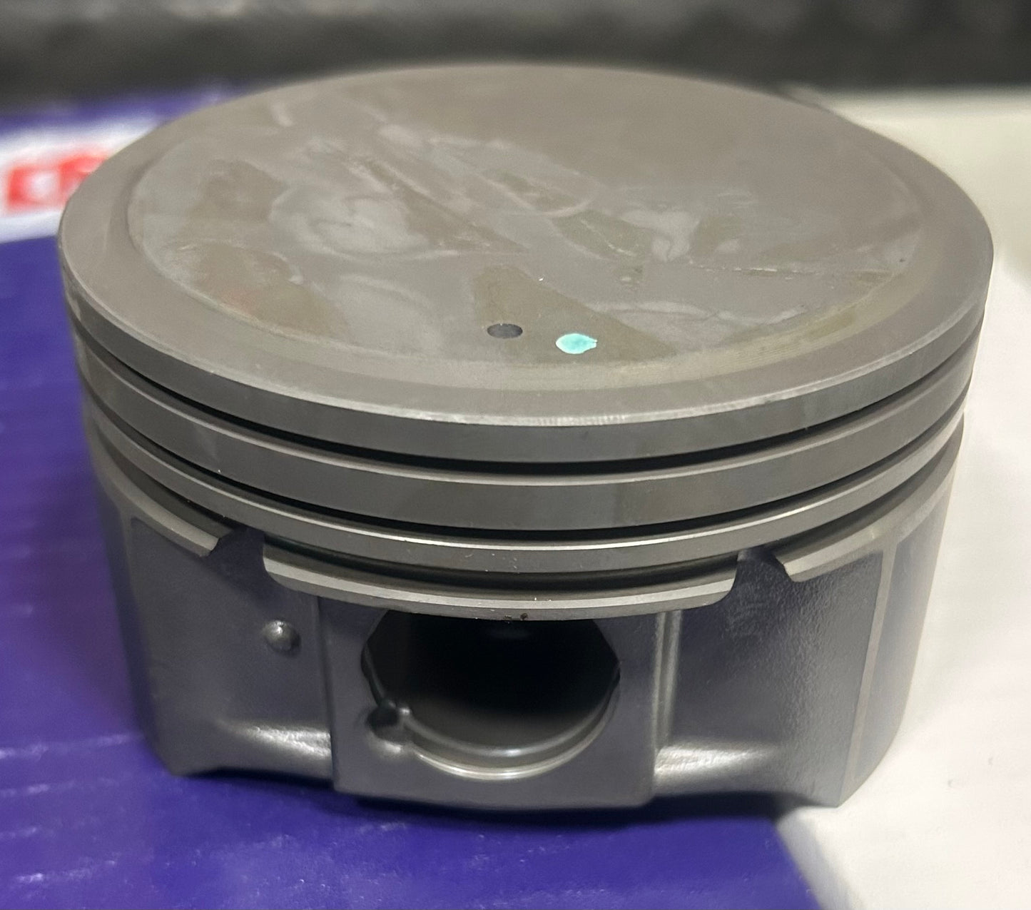 PISTON & RING SET (8) FORD MODULAR 5.4L 3.572" (+.020") BORE BOSS 290 302 315 23mm PIN & COATED SKIRTS (PS-290B-020)