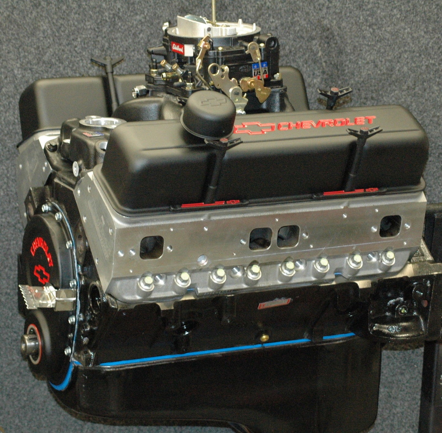Engine Master Australia BlackBetty Blackbetty EMA Chevrolet "Black Betty" 383 Stroker V8 430 HP/450 Ft/Lb Alloy Heads 750Cfm Carb