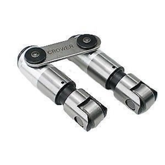 Crower C66275-16 Hi-Seat Roller Lifters .842" Dia .180" Intake Offset Chev SB