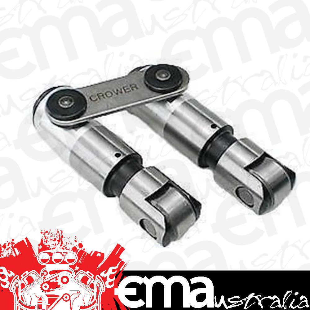 Crower C66275-16 Hi-Seat Roller Lifters .842" Dia .180" Intake Offset Chev SB