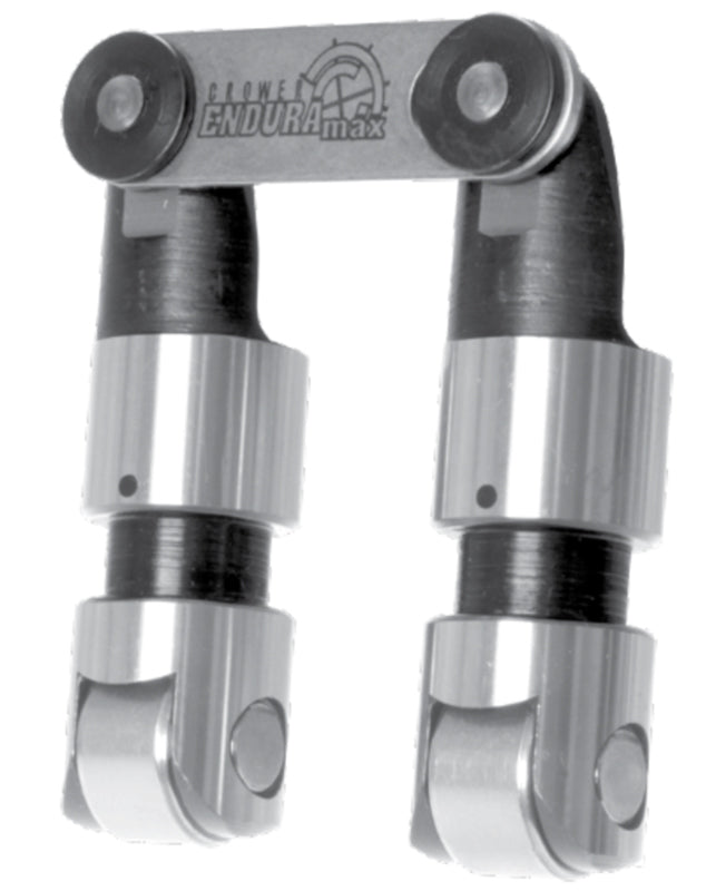 Crower C66290X842E-16 Enduramax Cutaway Solid Roller Lifters .842" Dia./.750" Bearing SB Chev w/ High Pressure Pin Oiling (set of 16)