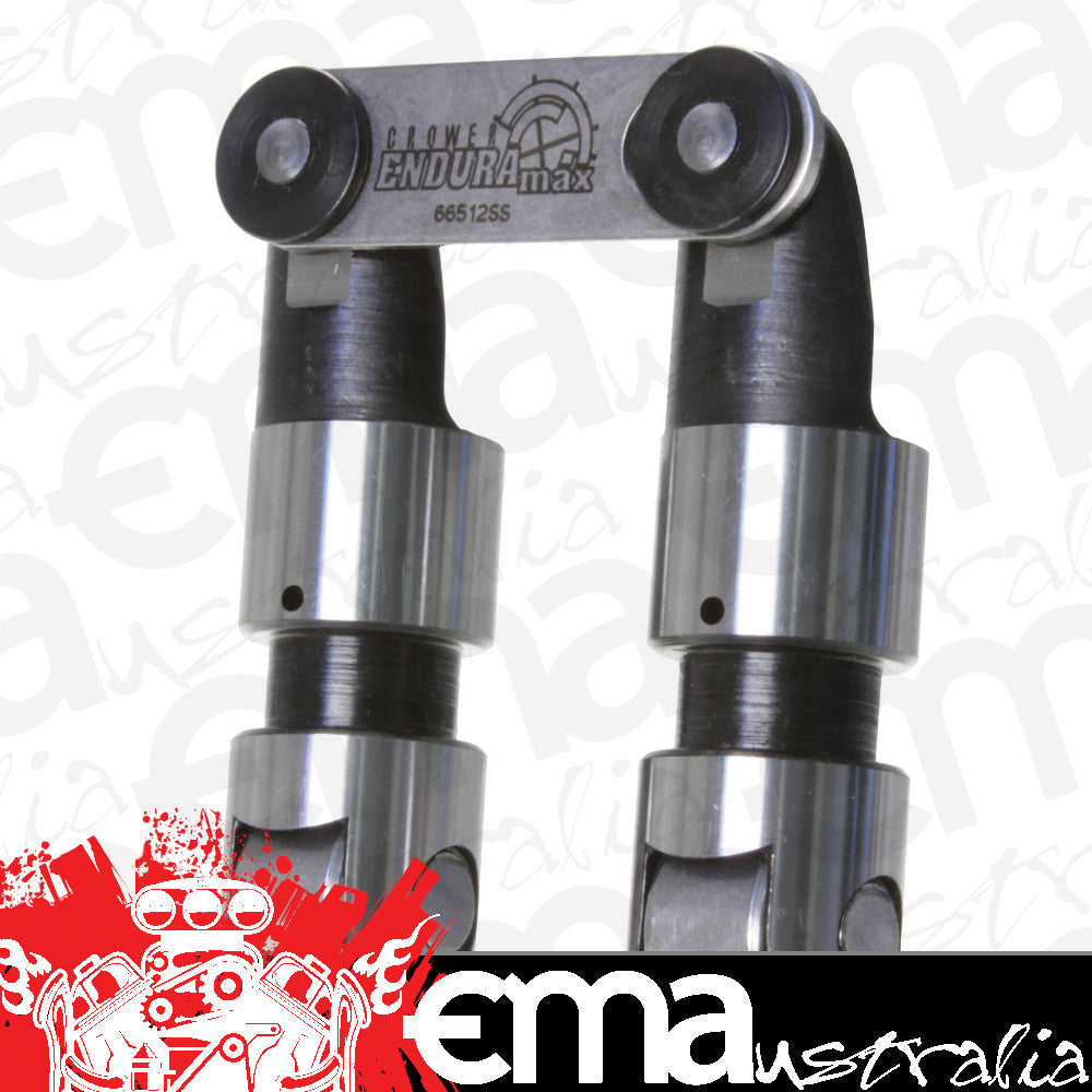 Crower C66291X842E-16 Enduramax Solid Roller Lifters suit Chevy BB V8 .842" O.D.