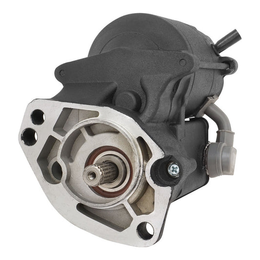 Attitude Inc ATT-SM70222-BK Starter Motor Powertorque suit Harley ,Big Twin 1989 TO 2006 1.4Kw Side Post Black Wrinkle Each