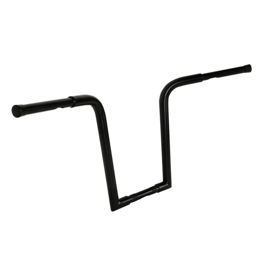 Attitude Inc ATT-XF161008-B-14 Hefty Bars 14" Rise 1-1/4 Dia ,Handlebars Black Powder Coat For Harley Ape Hangers each