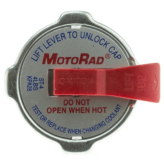Proflow MRD-ST4 Motorad Radiator Cap Safety Lev-R-Vent Stant 4 psi LRG Each