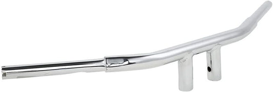 Attitude Inc ATT-XF161005-E-4 T Factor HandleBar 1-1/4 in. T-Bars 4" Rise Chrome For Harley Dyna Softail Sportster Fat Bob Custom