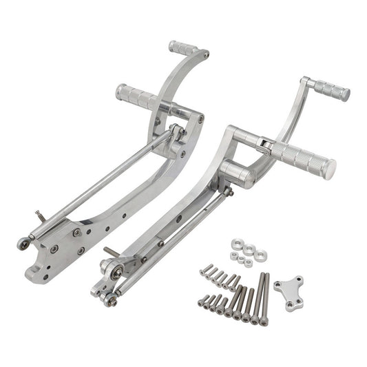 Attitude Inc ATT-RSHD-XG16P Forward Control Kit Polished 12 in. Forward For Harley-Davidson Street Rod XG750A 2017-2020 Kit