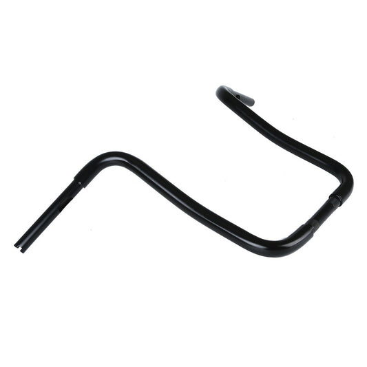 Attitude Inc ATT-XF161030-02-B-14 Beefy Ape Handlebar Black Powder Coat 14 in. Rise 1-1/4 in For Harley Sporster ,Softail Custom Each