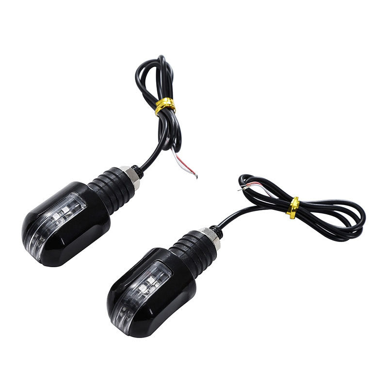 Attitude Inc ATT-XF1406117-B LED Lights Turn Signals Indicators Suit Harley 22mm Handlebar Bar End Set