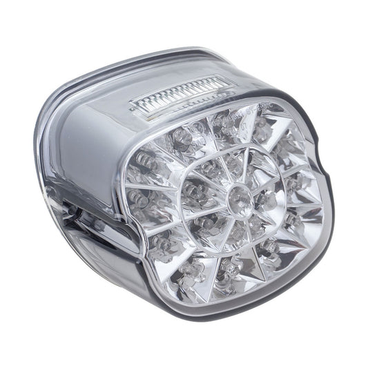 Attitude Inc ATT-AS77157 Layback LED Tail Lamp Smoke Lens For Harley Each