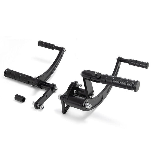Attitude Inc ATT-RSHD-FLH09BK Billet Forward Control kit 4 in Forward For Harley-Davidson Street Glide 2009-2020 Black Kit